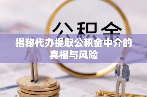 优质揭秘代办提取公积金中介的真相与风险