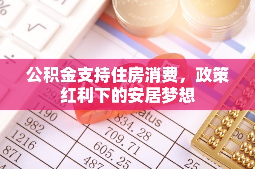 优质公积金支持住房消费，政策红利下的安居梦想