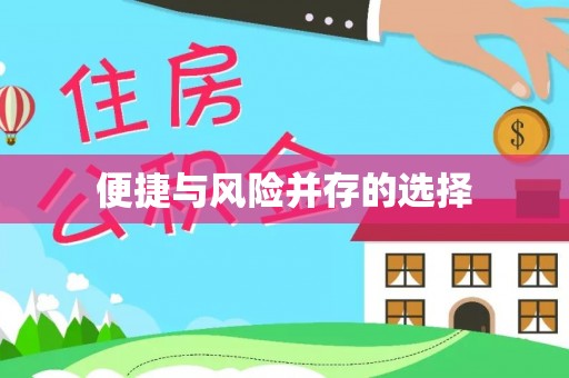 优质便捷与风险并存的选择
