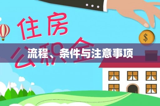 优质流程、条件与注意事项